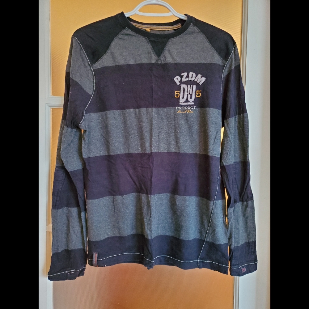 Point zero long sleeve men's shirt